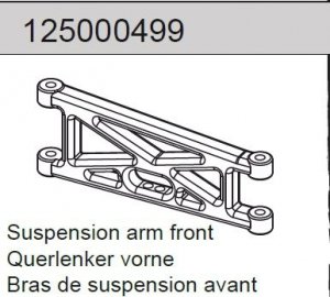 Suspension arm front Mad Rat 