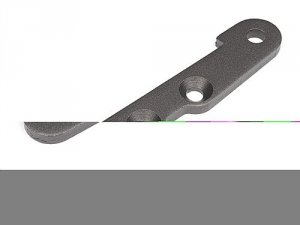 REAR LOWER BRACE A 6x70x4mm (GUNMETAL)