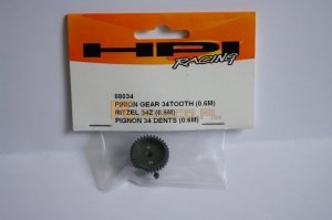 HPI-88034 Pinion Gear 34 T (0.6 Module)  