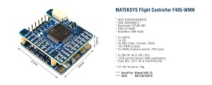 MATEK F405-WMN Flight Controller 