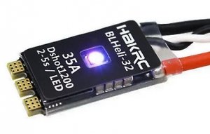 Regulator HAKRC BLHeli_32 Bit 35A 2-5S ESC Built-in LED Support Dshot1200 Multishot do dronów wyścigowych