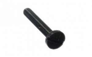Śruba plastikowa M6x40mm, Czarna - 4szt.