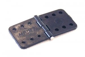 Zawias ze sztyftem 11 x 28 - Czarny - 6 szt