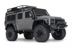 TRAXXAS TRX-4 Land Rover Defender 1:10 RTR TRX4 Srebny