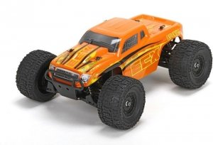 ECX Ruckus Monster Truck 4WD 1:18 RTR pomarańczowy