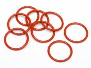 O-RING S15 (15X1.5MM/ORANGE/8PCS)