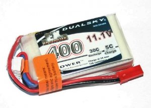 Akumulator Dualsky 400 mAh 30C/5C 11.1V
