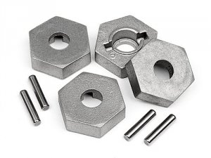 17mm Hex and Pin Set (4pcs)