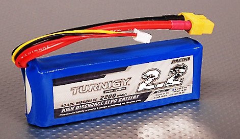 Akumulator Turnigy LiPo 2200mAh 7,4V 2S 30-40CC