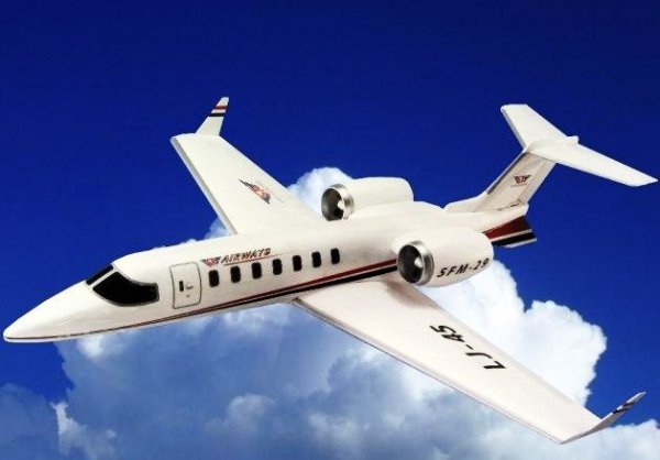 SUPER FLYING MODEL Airways Jet EP wersja KIT