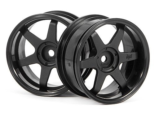 TE37 WHEEL 26MM BLACK (6MM OFFSET)