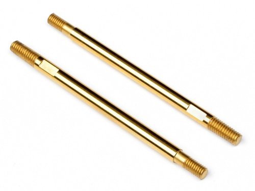 TITANIUM NITRIDE COATED SHOCK SHAFT 3x50mm (2pcs)