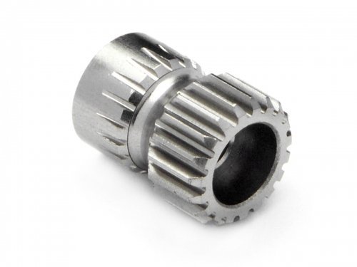 PINION GEAR 19 TOOTH ALUMINUM (64 PITCH/0.4M)