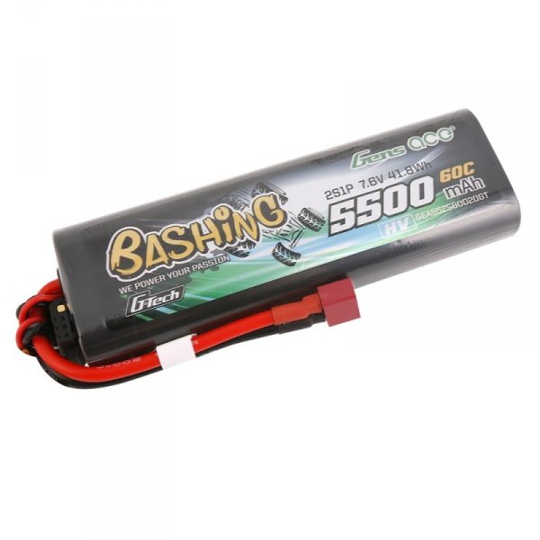 GENS ACE Akumulator LiPo Hardcase 5500mAh 7,6V 60C 2S1P DEAN G-Tech