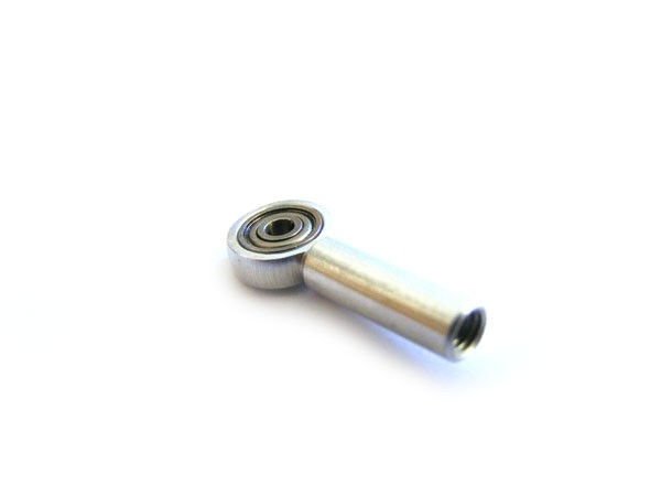 Aluminiowy łącznik z łozyskiem kulkowym M4/O3