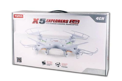 Syma X5 (2.4GHz, czas lotu 7 minut,  zasięg do 50m)