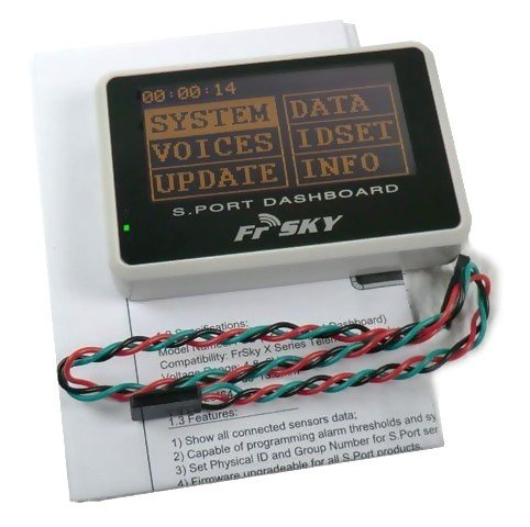 FrSky FSD wyświetlacz telemetrii