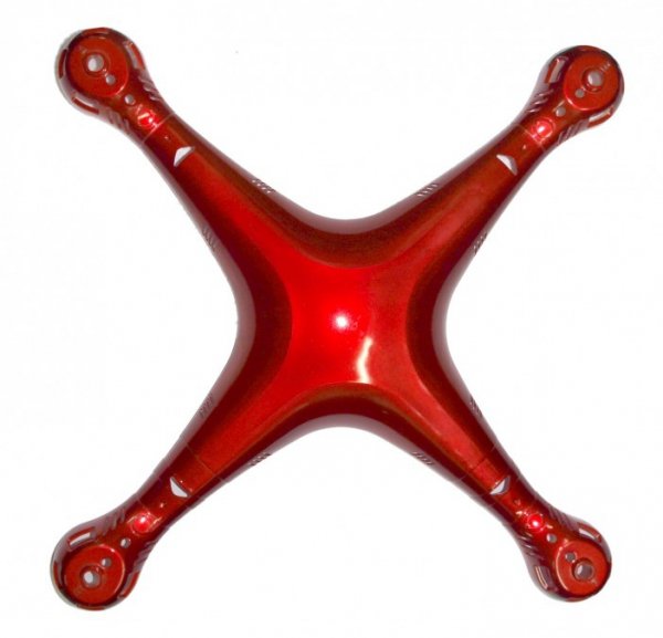 Obudowa czerwona góra + dół  - X8HG-02R