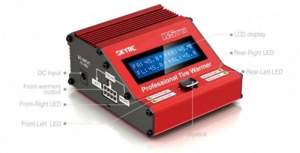 Podgrzewacz do opon 1:10 SkyRC 20-100C 11-15V