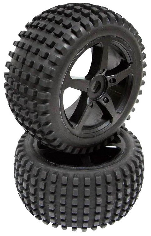 Koła Truggy 1/8  OVHT pięcioramienne gruba kostka