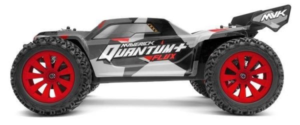 Quantum+ XT Flux 3S 1/10 4WD Stadium Truck - Grey / Red