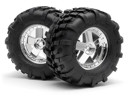 MOUNTED GT TYRE S COMPOUND ON GT5 WHEEL CHROME