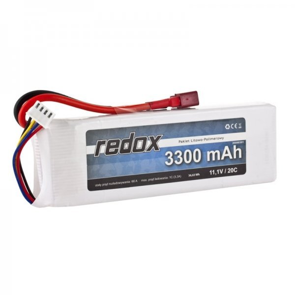 Redox 3300 mAh 11,1V 20C - pakiet LiPo
