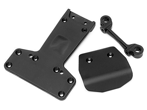 SKID PLATE/REAR CHASSIS SET
