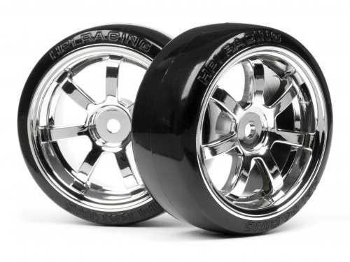 T-DRIFT TIRE 26MM RAYS 57S-PRO WHEEL CHROME