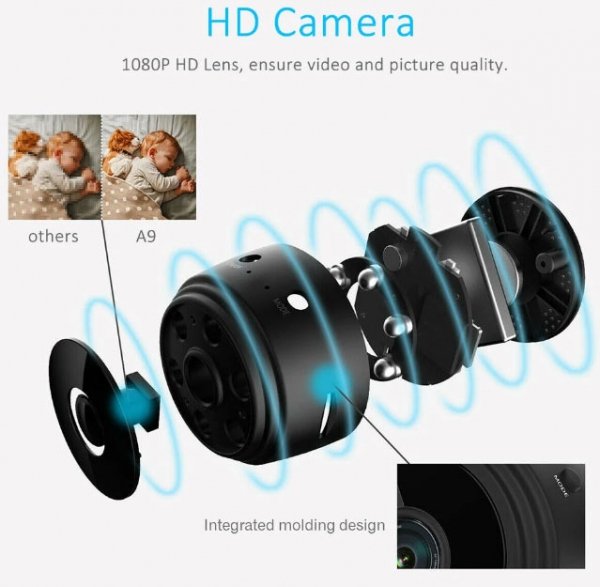 Mini Kamera 1080P HD Mini Wireless WIFI IP Camera DVR Night Vision