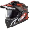 LS2 KASK DUALE  MX701 EXPLORER SPIRE BL. TITAN RED