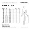 REBELHORN SPODNIE TEKSTYLNE HIKER IV LADY BLACK