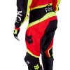 FOX SPODNIE OFF-ROAD JUNIOR 180 BALLAST BLACK/RED