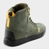 REBELHORN  BUTY MOTOCYKLOWE SKÓRZANE SPIKE OLIVE