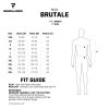REBELHORN KURTKA TEKSTYL BRUTALE DARK GR/BL/FLO YE