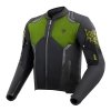 REBELHORN  KURTKA TEKSTYLNA JAX BLACK/FLUO YELLOW