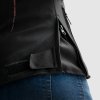 REBELHORN KURTKA TEKSTYLNA JAX LADY BLACK/RED