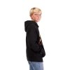 FOX BLUZA Z KAPTUREM JUNIOR ELEVATED FLEECE BLACK