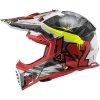 KASK LS2 MX437 FAST EVO CRUSHER BLACK RED