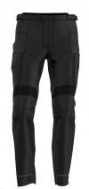REBELHORN SPODNIE MOTOCYKLOWE TEKSTYLNE SCOUT BLAC