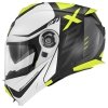 GIVI KASK X.27 DIMENSION SZCZĘKOWY BIAŁY GRAF FLUO
