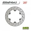 NG287 TARCZA HAMULCOWA APRILIA RX 50/125 (250x140x4)
