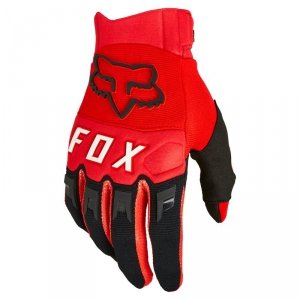 FOX RĘKAWICE OFF-ROAD DIRTPAW CE FLUORESCENT RED