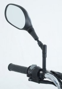 Przedłużenie Lusterka RG Racing Ducati Hypermotard 820 / Hyperstrada 820, Yamaha Mt-09 Black