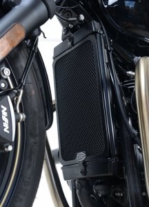 Osłona Chłodnicy RG Racing Triumph Thruxton 1200/1200R/Speed Twin 19-/Street Twin Black
