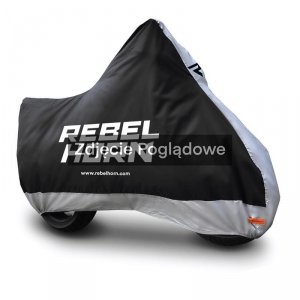 Pokrowiec Na Motocykl Rebelhorn Shelter Black Silver