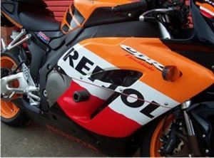 Crashpady Classic RG Racing Honda Cbr1000Rr 04- 07 Black