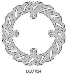 DELTA BRAKING ONL_DBD024G TARCZA HAM PRZÓD SUZUKI