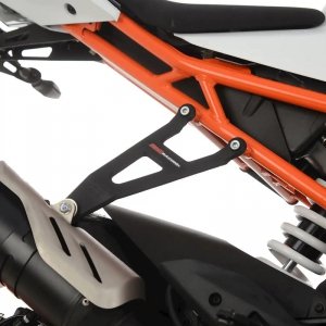 Mocowanie Wydechu + Zaślepka Podnóżka RG Racing Ktm Rc390/125 22- Black
