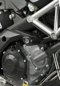 Crashpady Aero RG Racing Aprilia Shiver 750/900, Dorsoduro 750/1200, Caponord 1200 Black